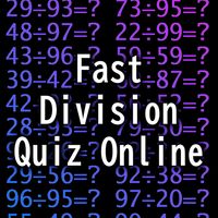 Fast Division Quiz Online