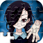 Anime Jigsaw Puzzle: Girl Game