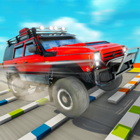 Mega Prado Car Stunts 3D Games