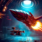 Sci-fi Flyer: Pixel Battle