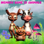 Memory Game : 3D Animals