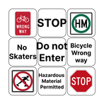 Road Signs Memory Game