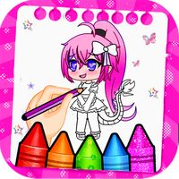 Gacha Neon GL Coloring Book
