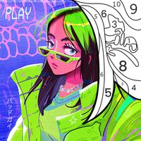 Billie Eilish Paint by Number