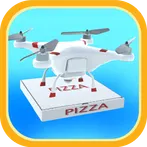 Drone Pizza Delivery 3D