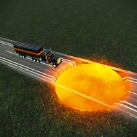 Road car crash game 3d