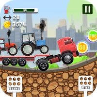 2D Tractor Transport Truck Sim