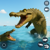 Wild Crocodile Sim Animal Game