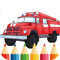 Fireman Truck Coloring