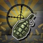 Grenade Throwing Gun Explosion