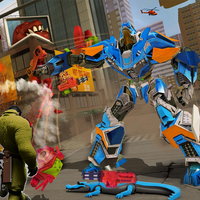 robotic crocodile army battle