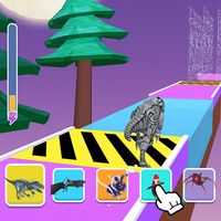 Mutant Dinosaur Parkour