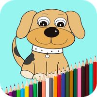 Paw Dog Coloring Book