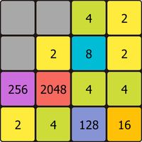 2048 Dark: Classic Number Puzz