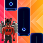 Speakerman Skibidi Piano Game