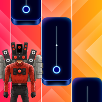 Speakerman Skibidi Piano Game