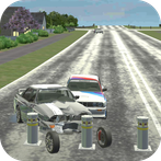 Bollard Crash : Physics Sim