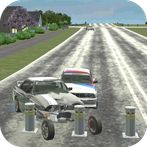 Bollard Crash : Physics Sim