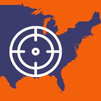 Blind Map USA