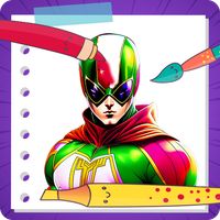 Spider Coloring Super Hero Man