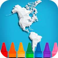 Coloring Map of America