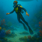 Alien Deep Sea Diver game