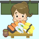 Sushi Food Cart - Cooking -