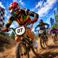 Xtreme BMX Traffic Tour Racing