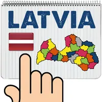 Latvia Map Puzzle Game