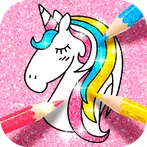 Unicorn Coloring Book