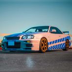 Sport Car Skyline GT-R Race