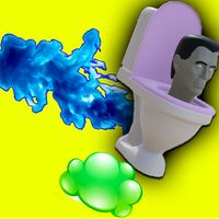Flying Skibidi Toilet Bowl