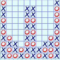 Крестики-нолики вертикальные