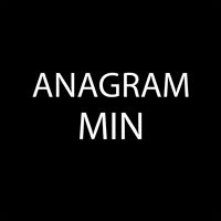 Anagram.Min