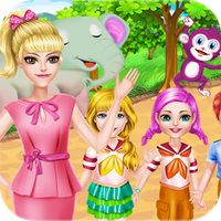 School kids daily activities