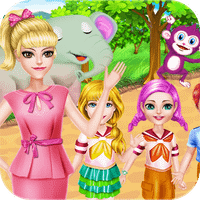 School kids daily activities