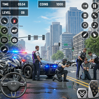 US Police Car Driving Cop Game