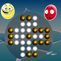 Marble Peg Puzzle Game