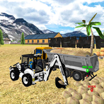 JCB 3Dx Backhoe Loader Driving