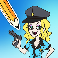 Draw Happy Police2 : Fun Game
