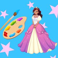 Princess coloring book girls