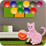 Kitty Bubble Shooter 2018