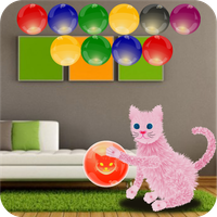 Kitty Bubble Shooter 2018