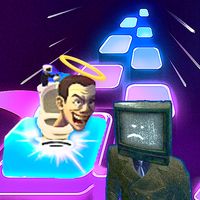 Toilet Tv 3D Tiles Hop