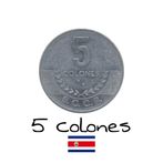 5 Colones De Costa Rica