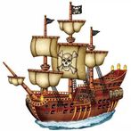 The pirate ship