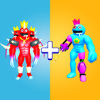 Merge Rainbow Fusion Fight 3D