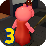 Horror Piggy Granny Siren Head