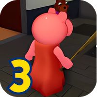 Horror Piggy Granny Siren Head