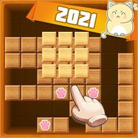 Block Wood Puzzle Cute Cats